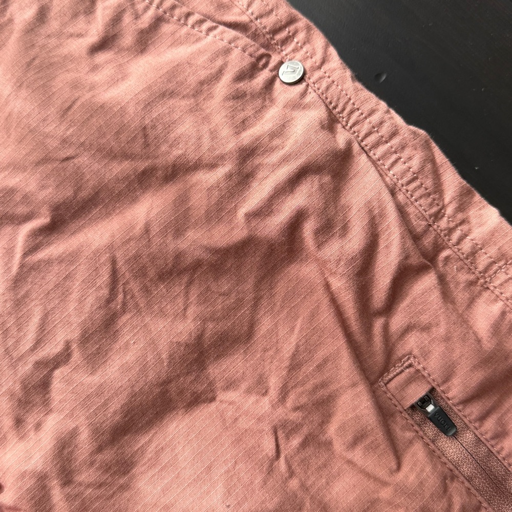 Vuori Ripstop Pants Drawstring Small Clay Pink - Picture 4 of 5